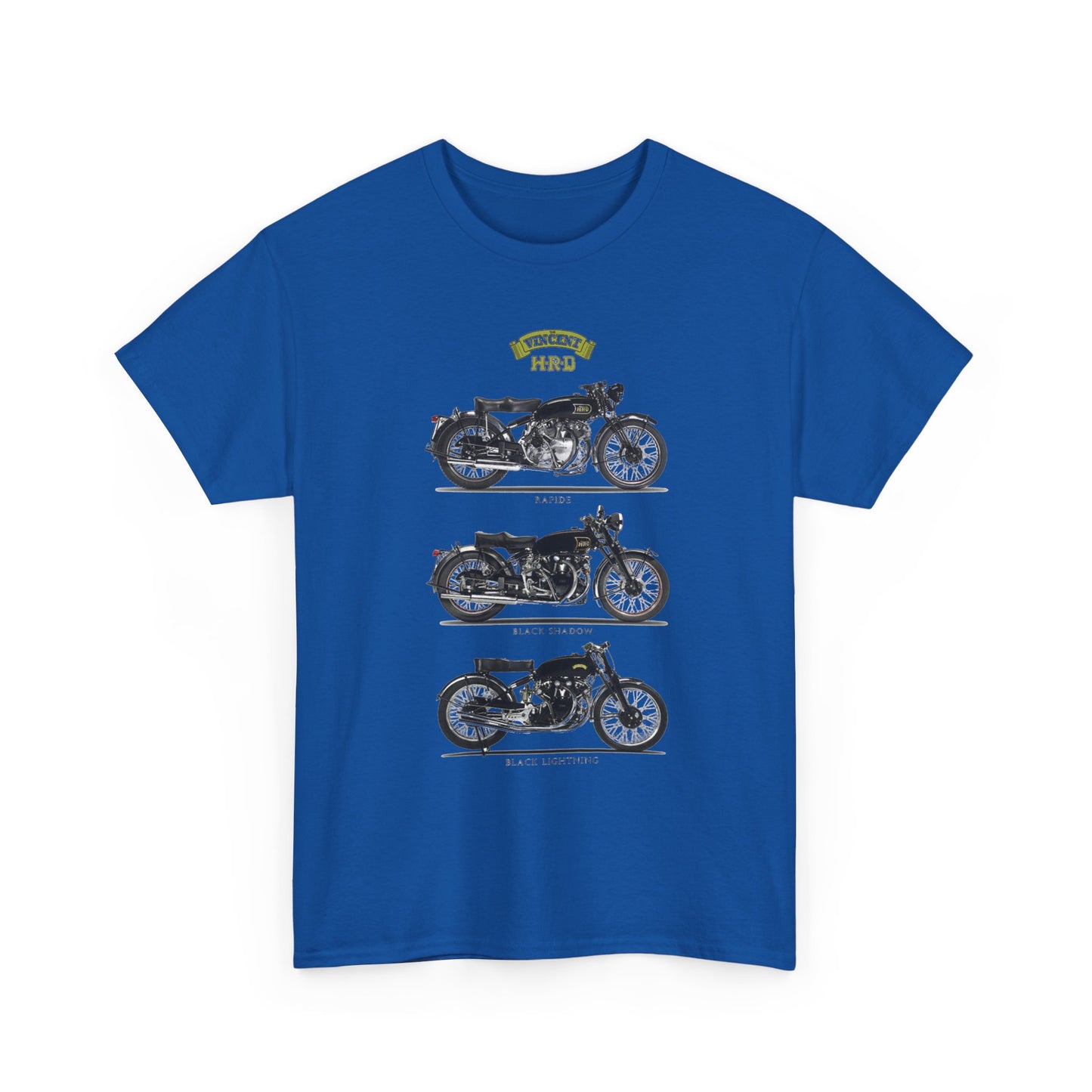 Elevate Your Style with Vincent HRD Vintage Poster Tee with Gildan® 5000's Classic Fit