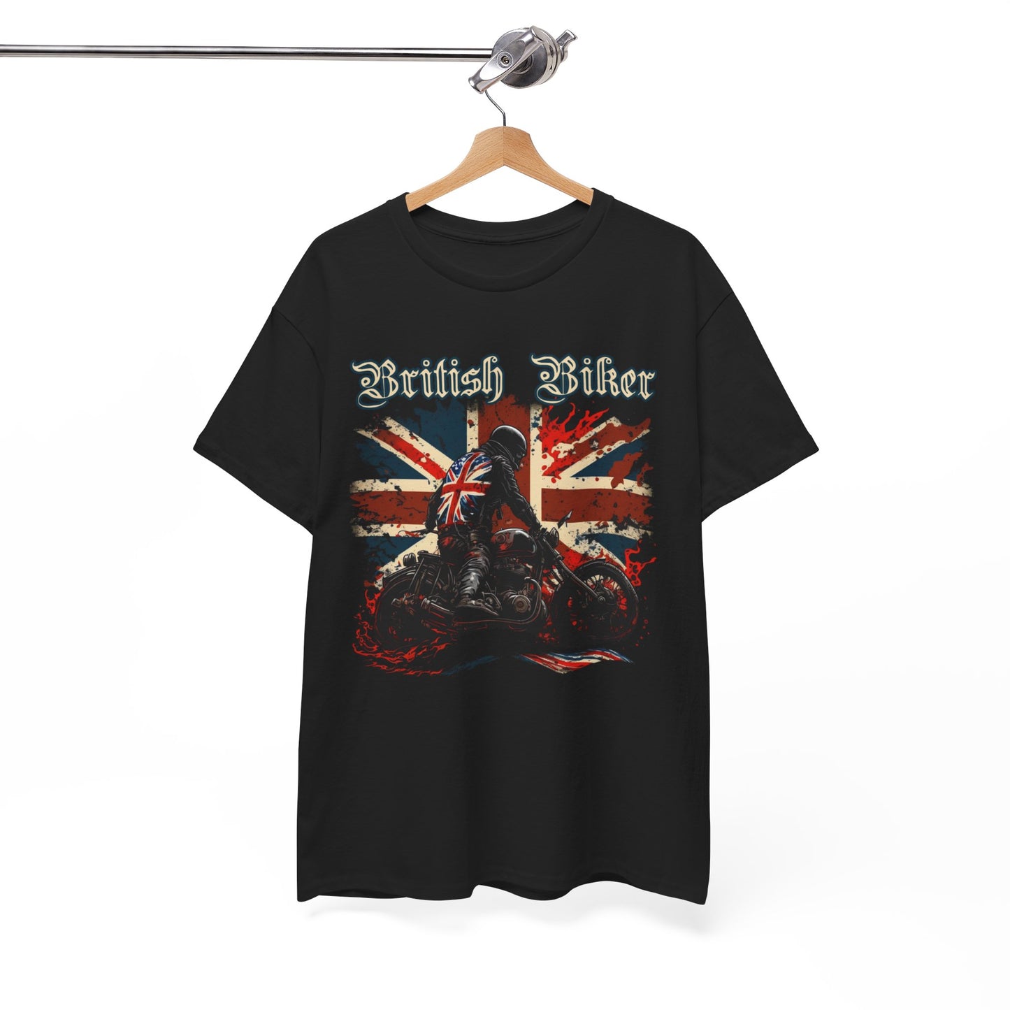Sleek and Stylish British Biker Classic T-Shirt