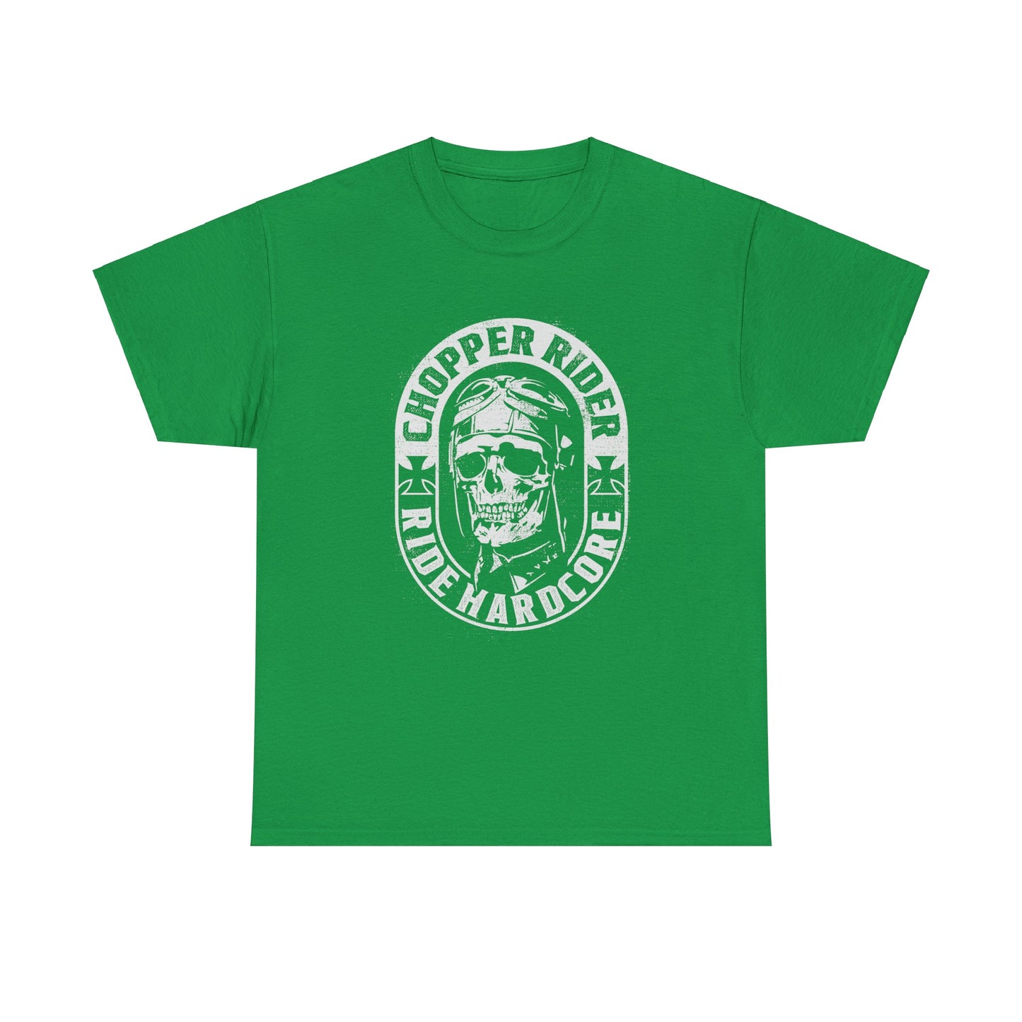 Chopper Rider Motorcycle Tee - Gildan® 5000 Heavy Cotton™, Durable Comfort for Every Ride
