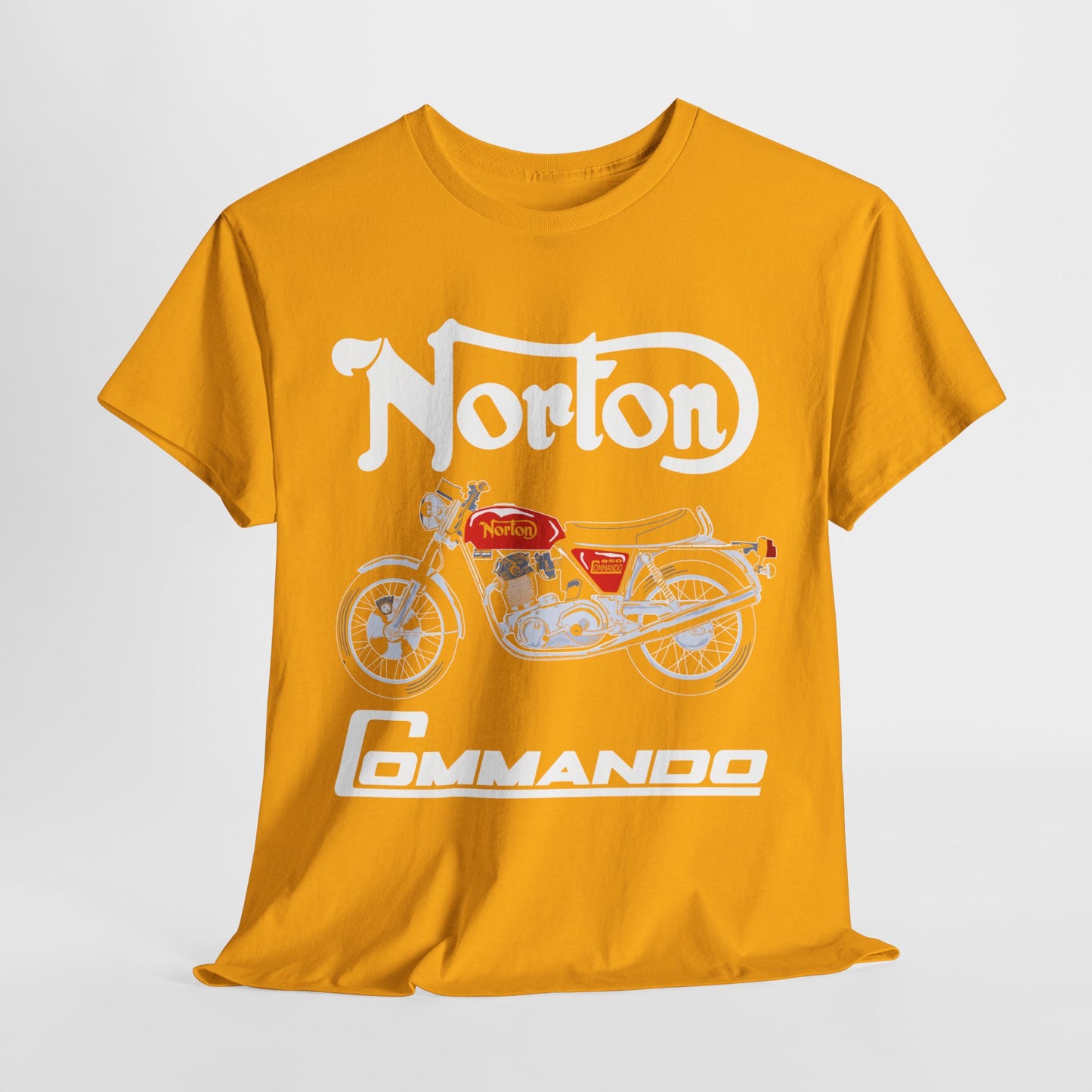 Norton Commando T-Shirt: Classic Fit with Gildan® 5000 Heavy Cotton™