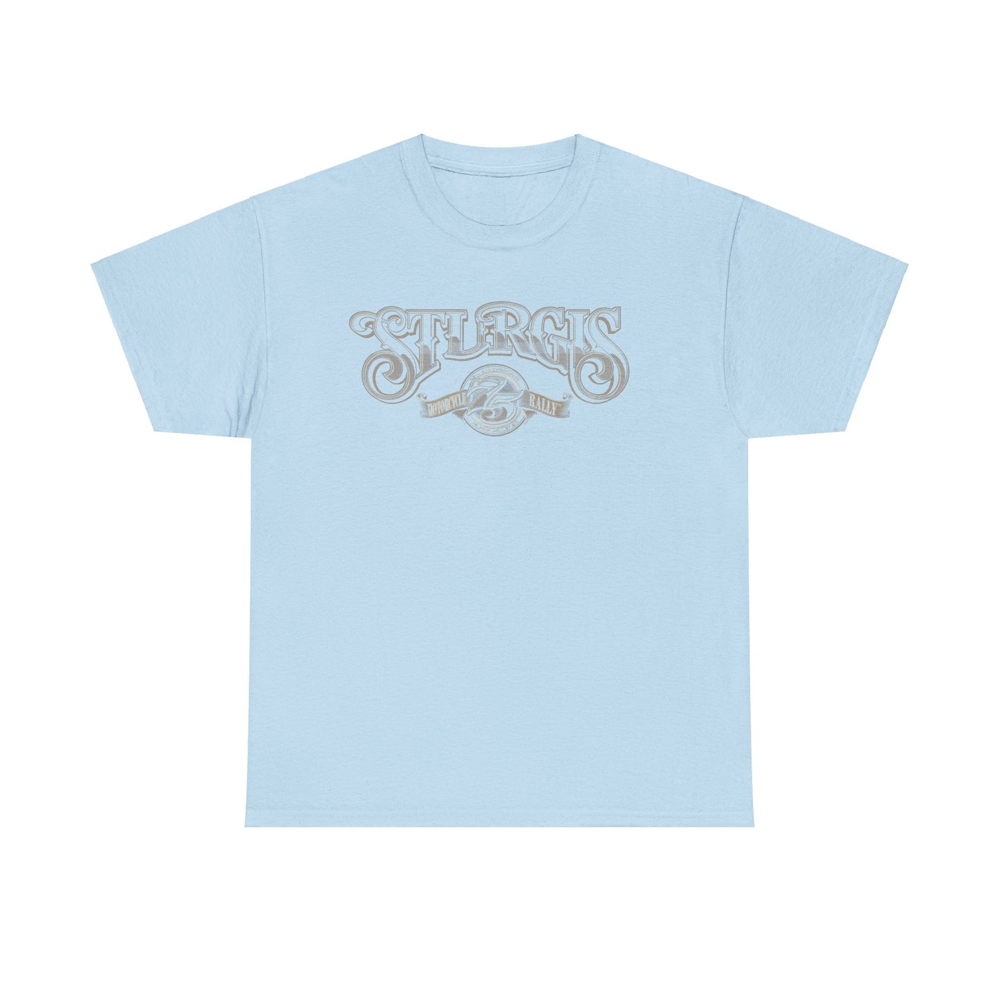 Sturgis 75th Tee - Gildan® 5000 Heavy Cotton™, Classic Midweight Fabric