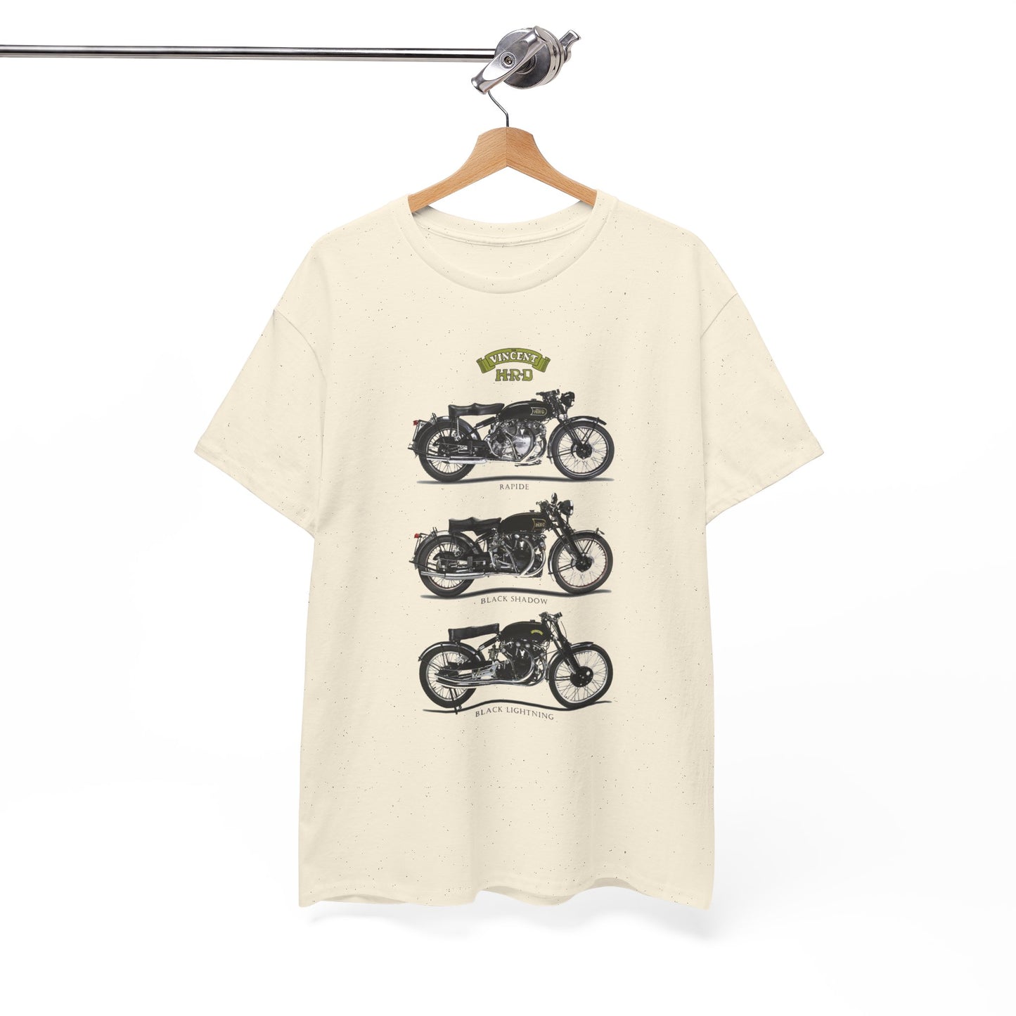 Elevate Your Style with Vincent HRD Vintage Poster Tee with Gildan® 5000's Classic Fit
