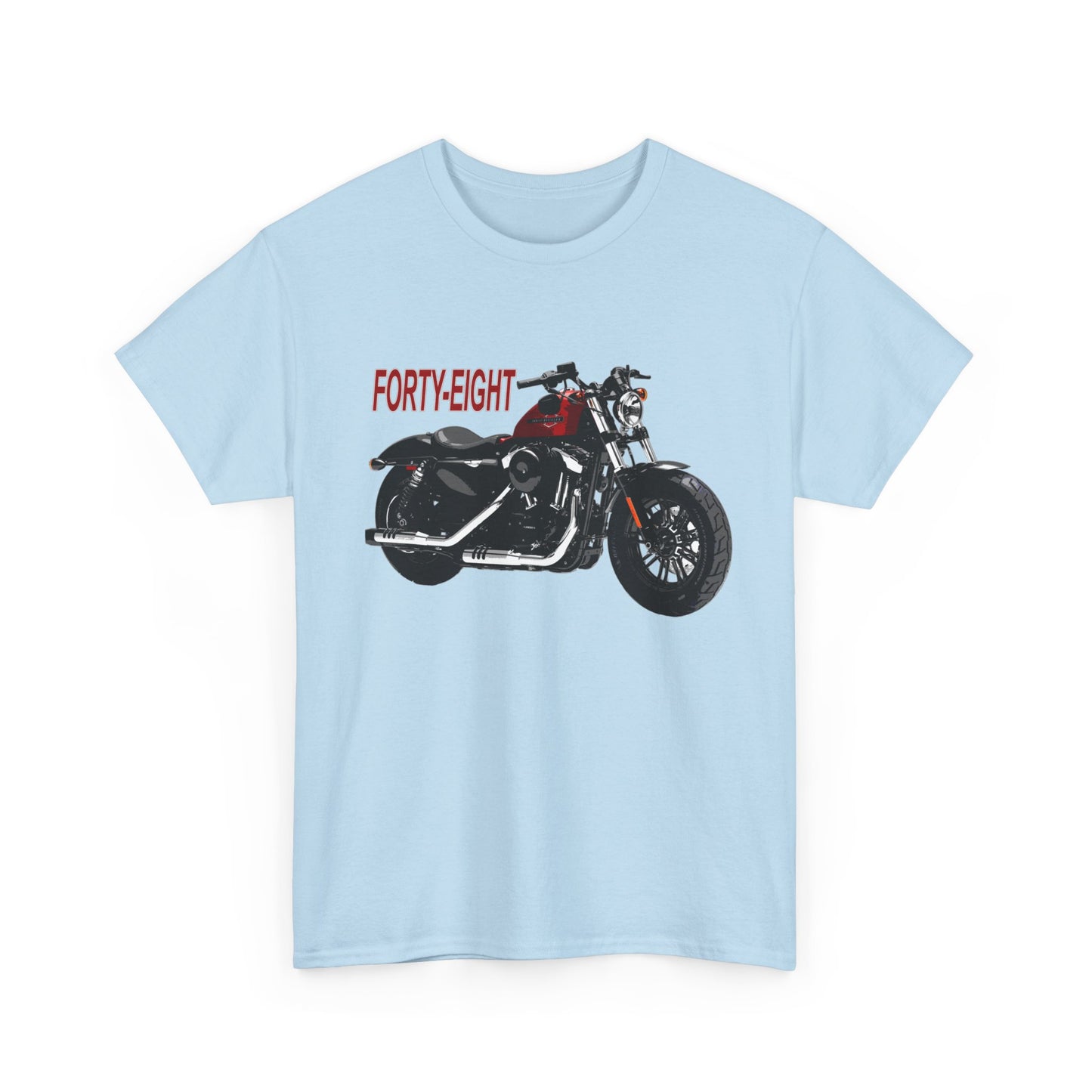 Harley Davidson 48 Unisex T-Shirt | Gildan® 5000 Heavy Cotton™ - Stylish & Comfortable, Great for Bikers of All Styles