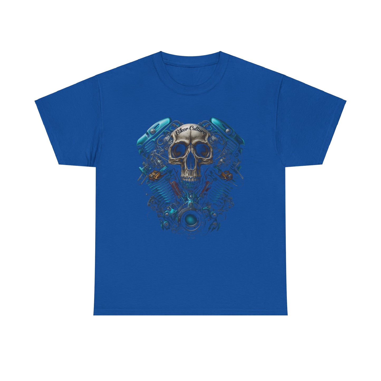 Biker Culture V-Twin Graphic Tee - Made with Midweight Fabric and Classic Fit
