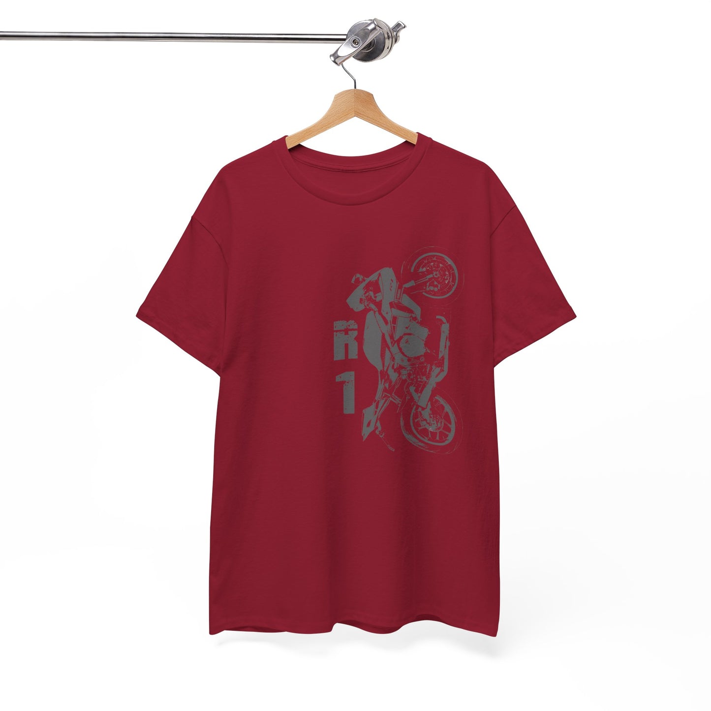 Breathable and Comfortable Cotton Yamaha R1 Motorcycle Tee