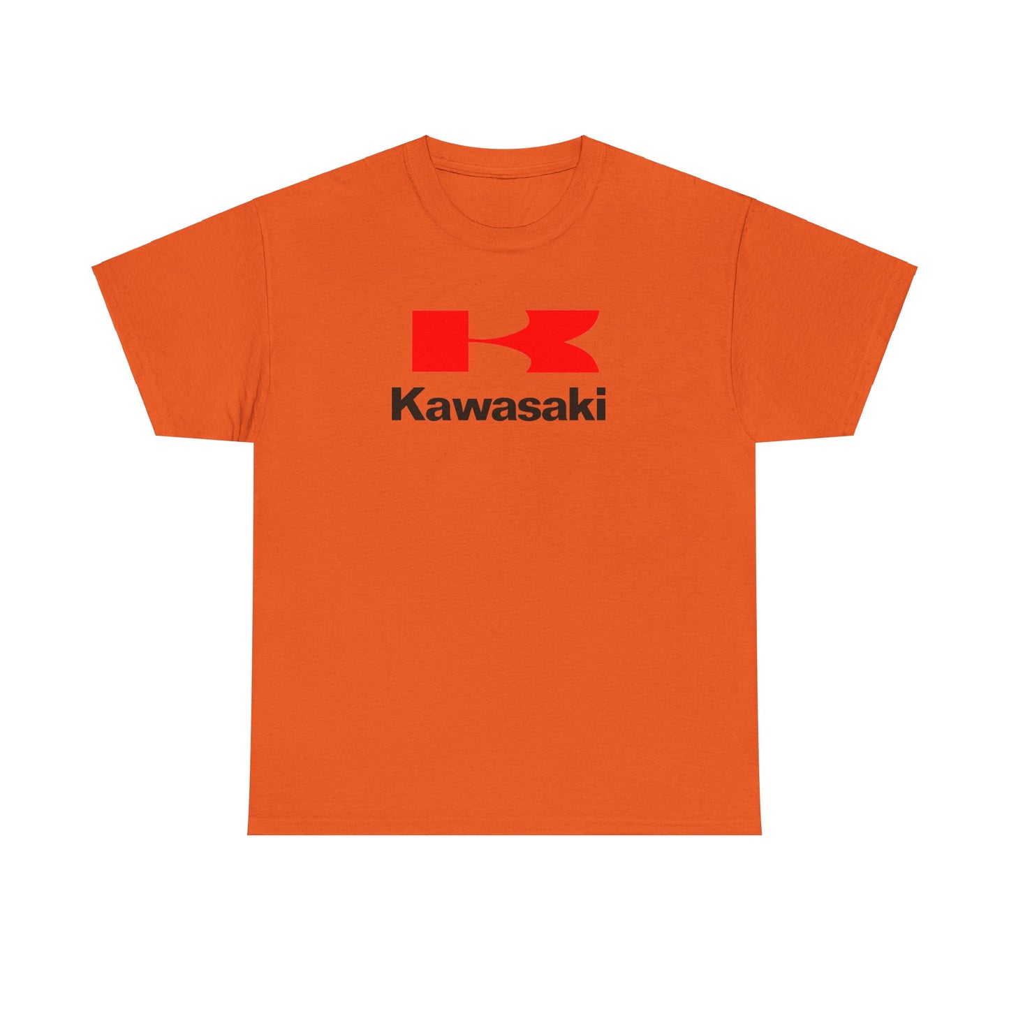 Ride in Style: Kawasaki Logo T-Shirt on Gildan® 5000 Heavy Cotton™