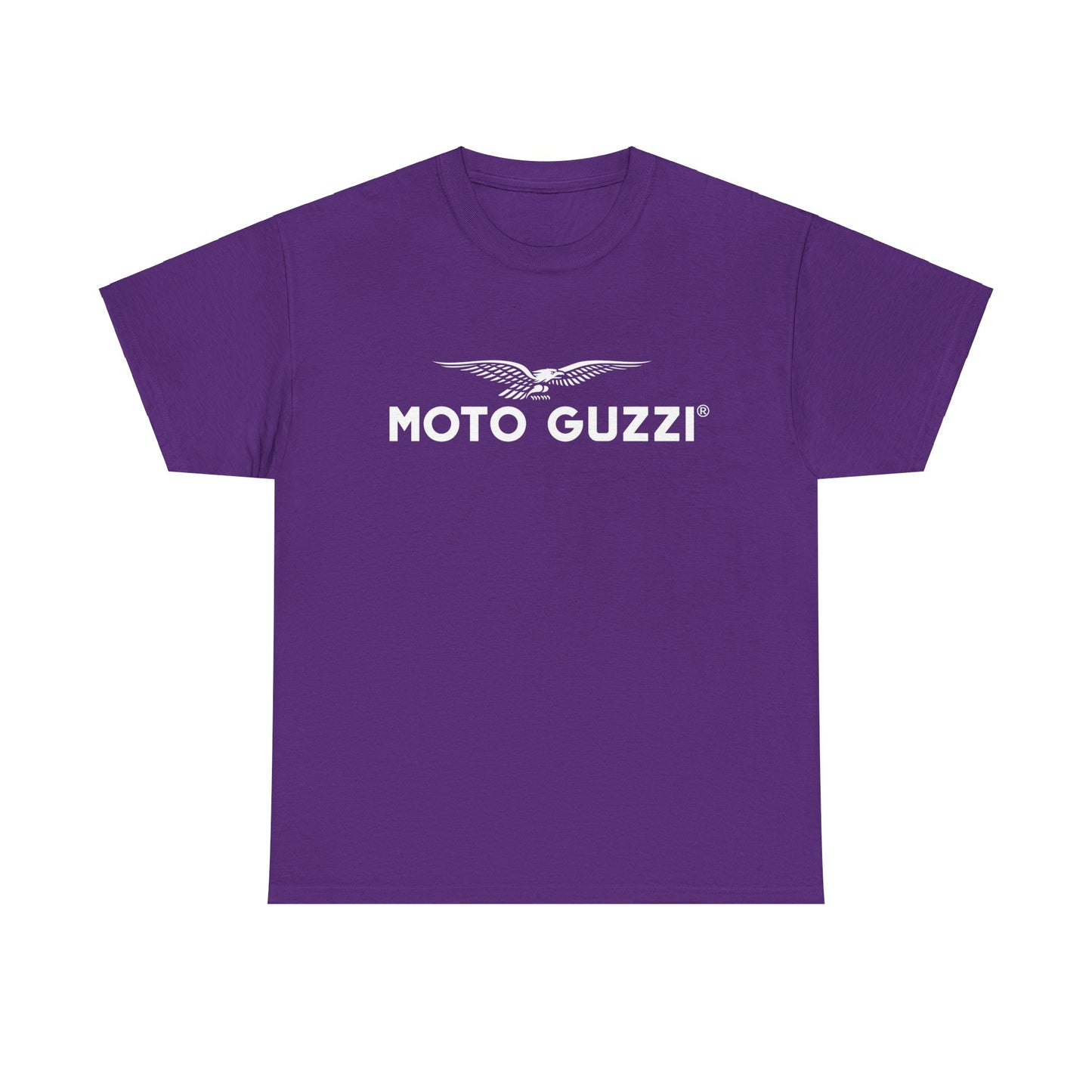 Moto Guzzi Heavy Cotton Logo Tee: Stylish, Durable, and Comfortable