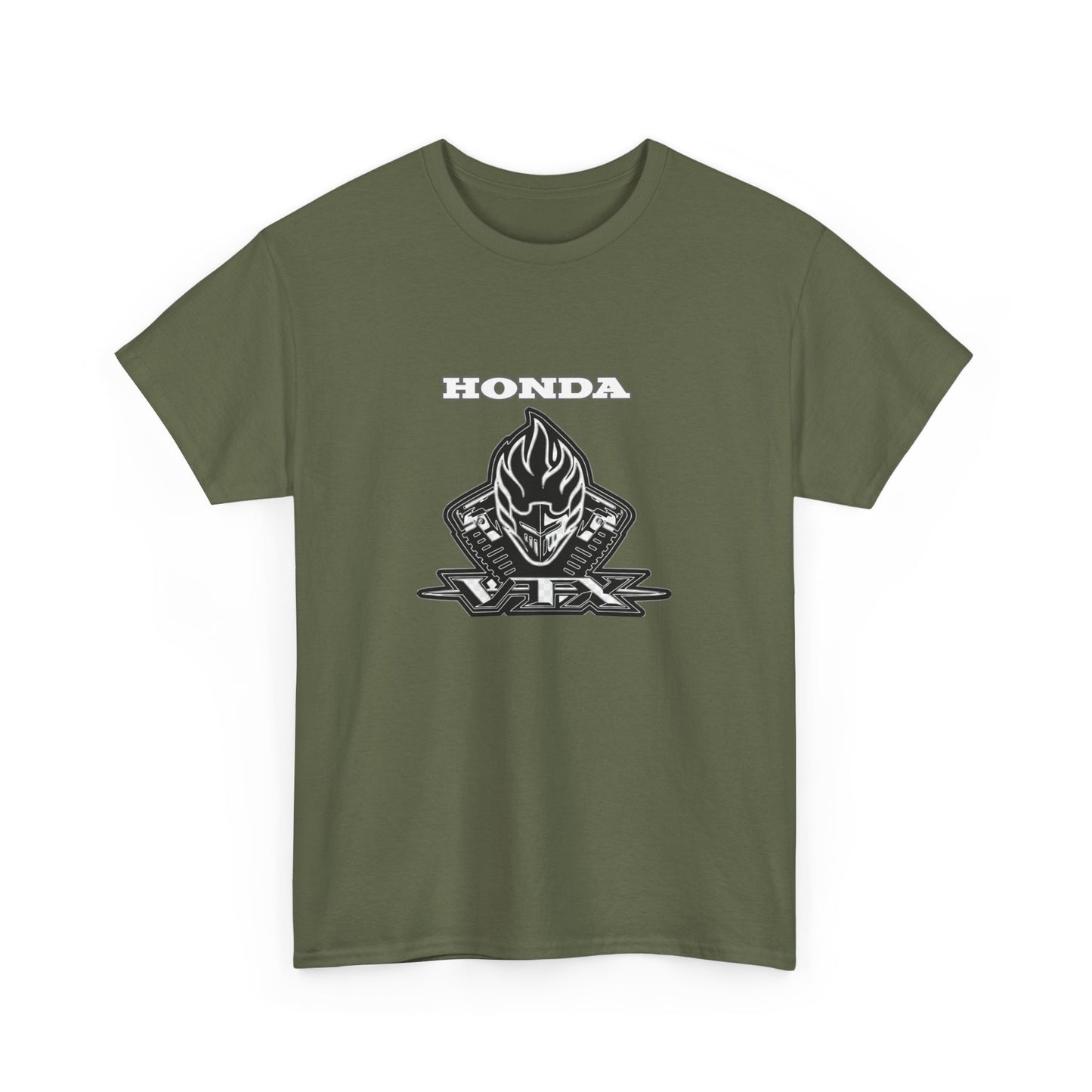 Honda VTX Logo Tee in Rib Collar Gildan® 5000 Fit