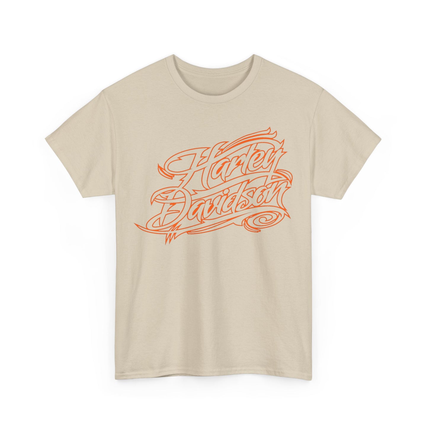 Harley Davidson Classic Fit Tee: Stylish Heavy Cotton Comfort
