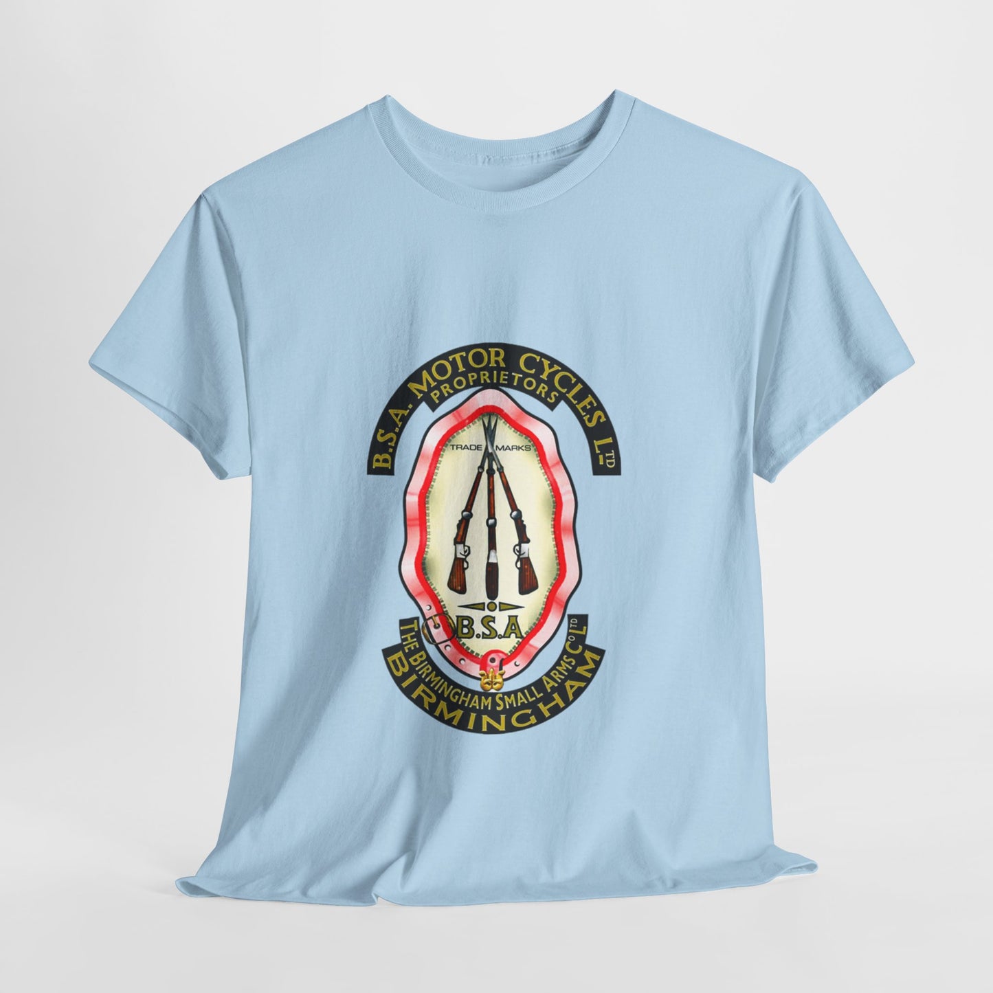 Sporting BSA Rifles T-Shirt - Elegant Design for Outdoor Enthusiasts