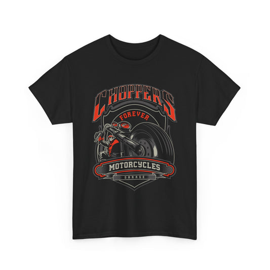 Choppers Forever Motorcycle T-Shirt - Quality Print, Classic Biker Fit