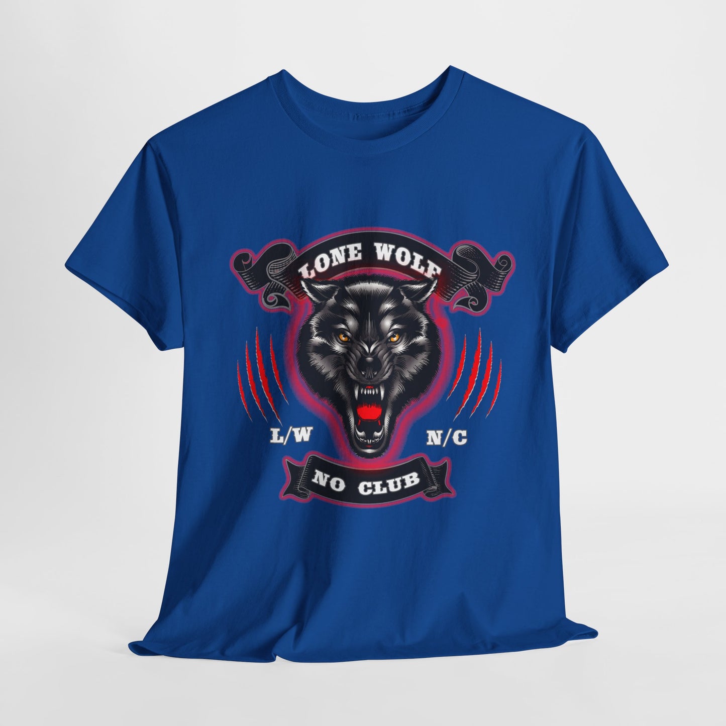 Lone Wolf, No Club Classic Tee