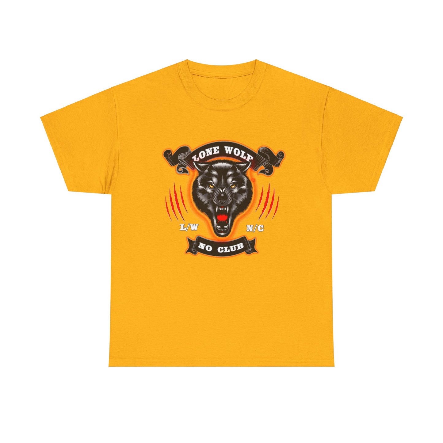 Lone Wolf, No Club Classic Tee