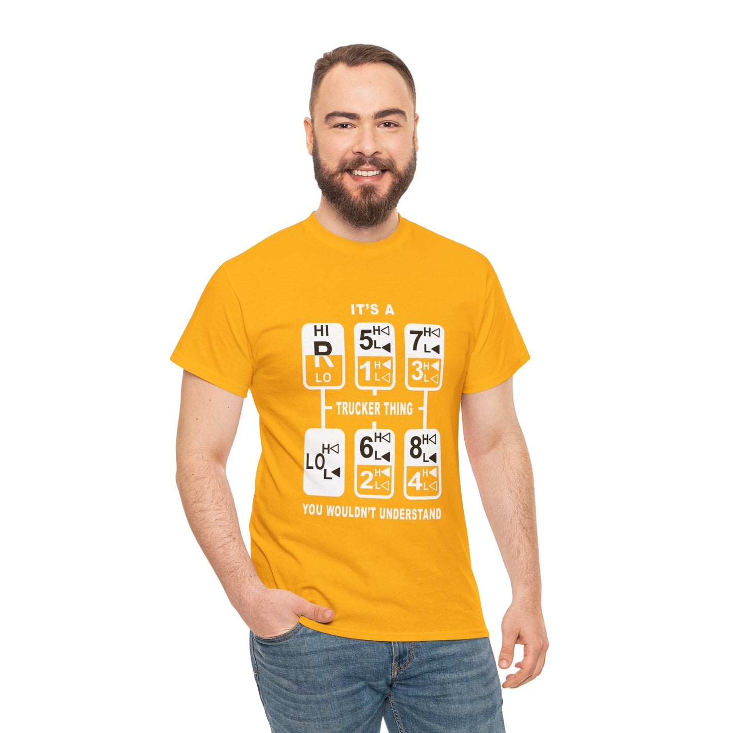 It's A Trucker Thing... Classic Tee - Gildan® 5000 Heavy Cotton™, Perfect for Trucking Fans