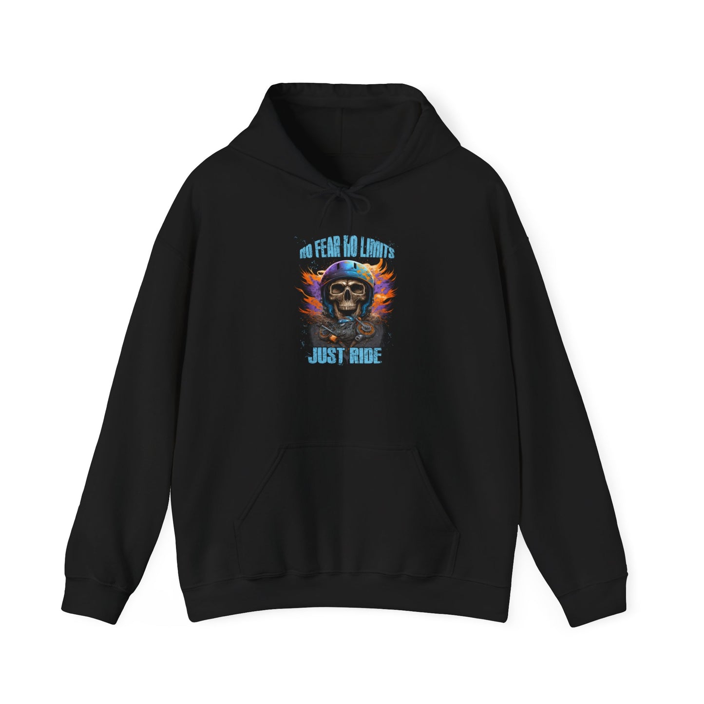 No Fear, No Limits, Just Ride Hoodie - Built for Comfort, Style, and Endless Adventure