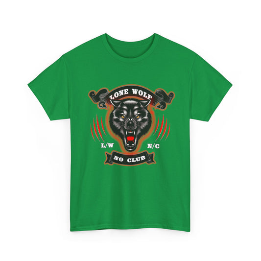 Lone Wolf, No Club Classic Tee