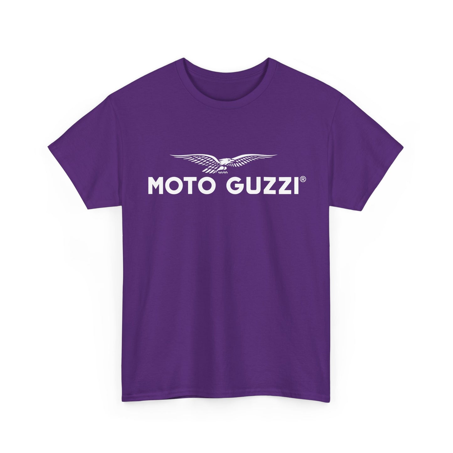 Moto Guzzi Heavy Cotton Logo Tee: Stylish, Durable, and Comfortable