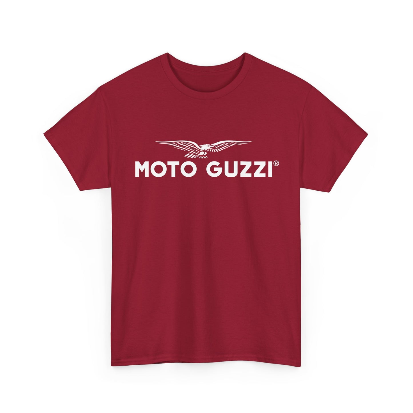 Moto Guzzi Heavy Cotton Logo Tee: Stylish, Durable, and Comfortable
