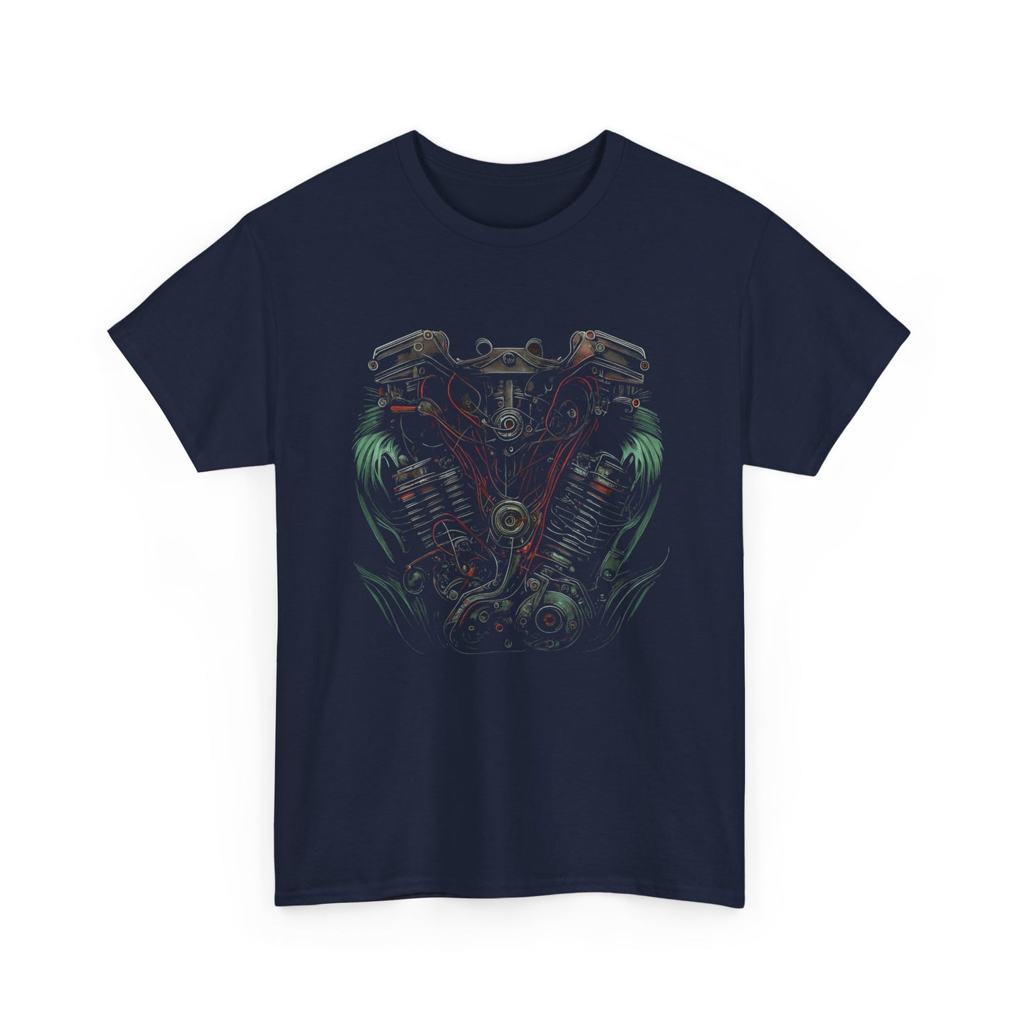 Steam Punk V-Twin Engine Classic Tee