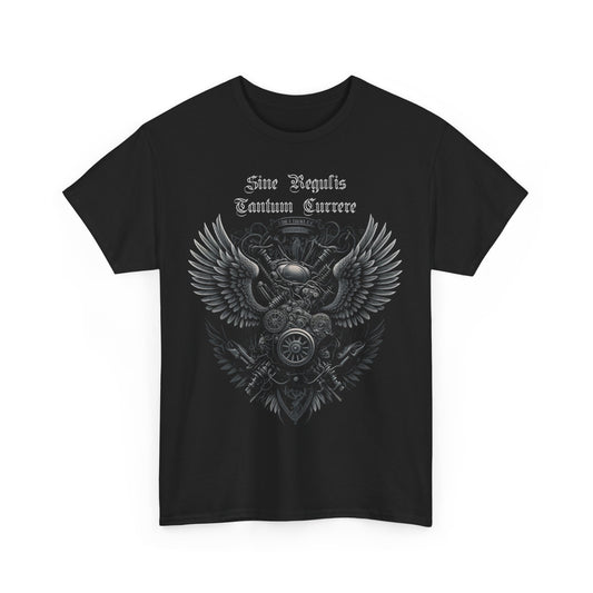 Experience Comfort and Style with the Sine Regulis, Tantum Currere No Rules, Just Ride Gildan® T-Shirt