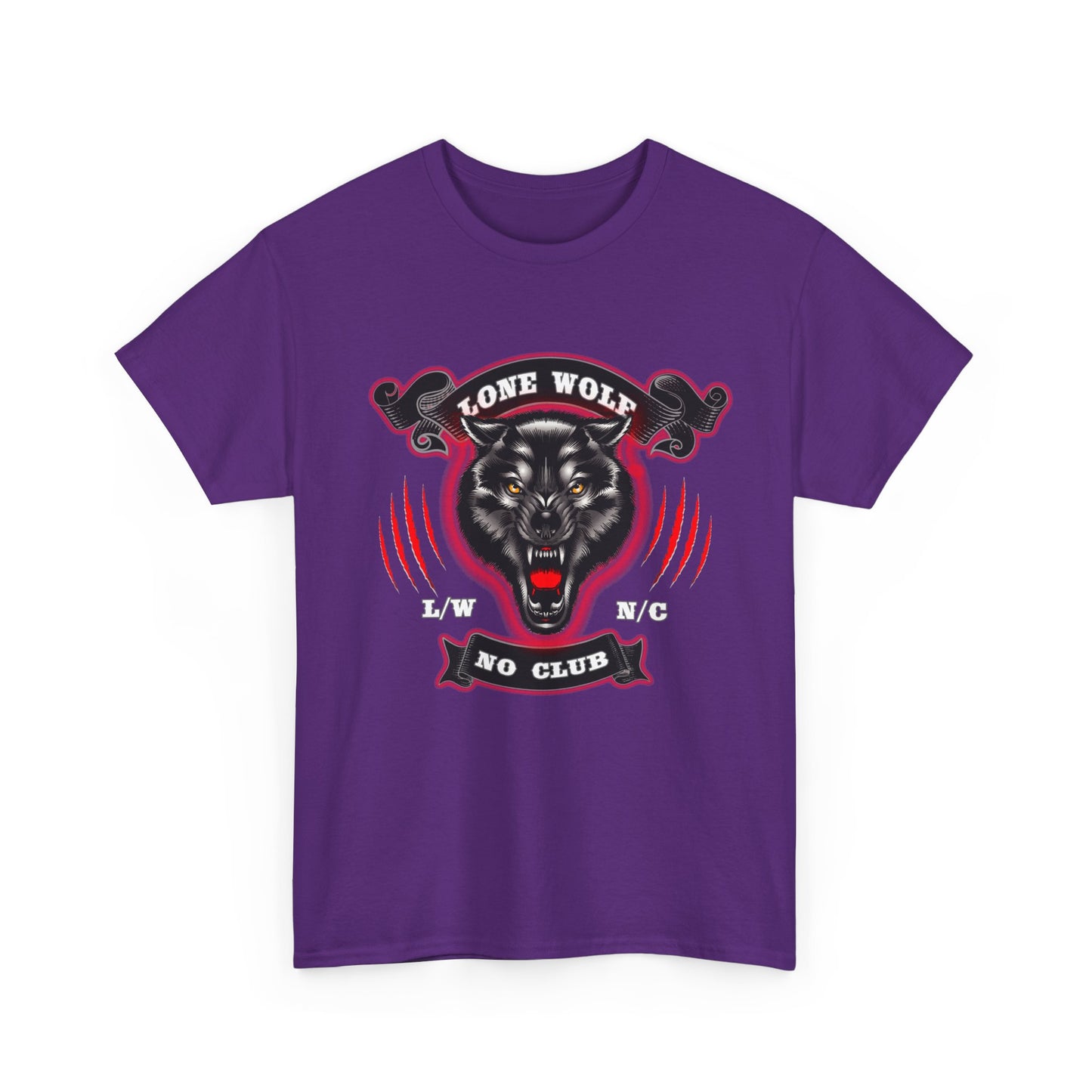 Lone Wolf, No Club Classic Tee