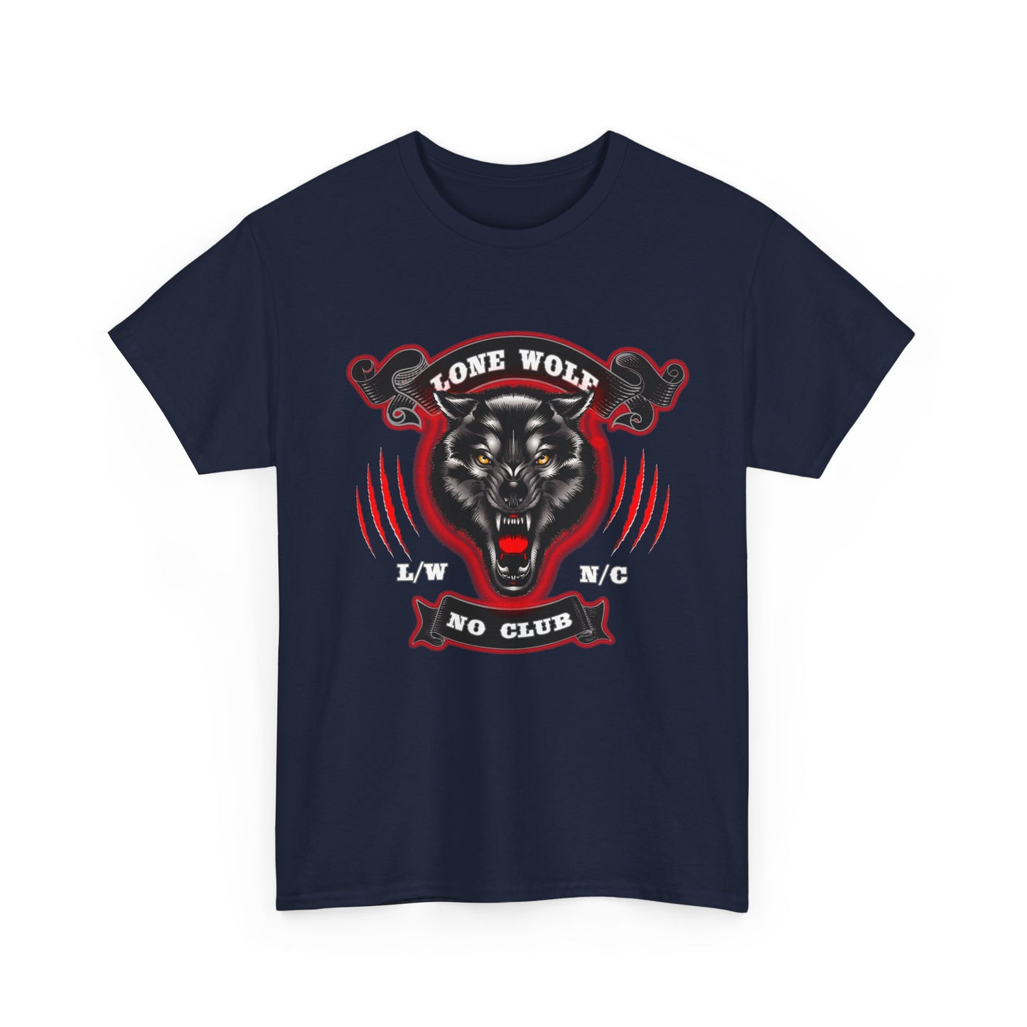 Lone Wolf, No Club Classic Tee