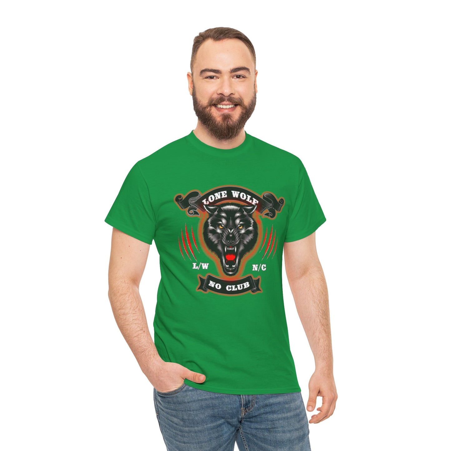 Lone Wolf, No Club Classic Tee