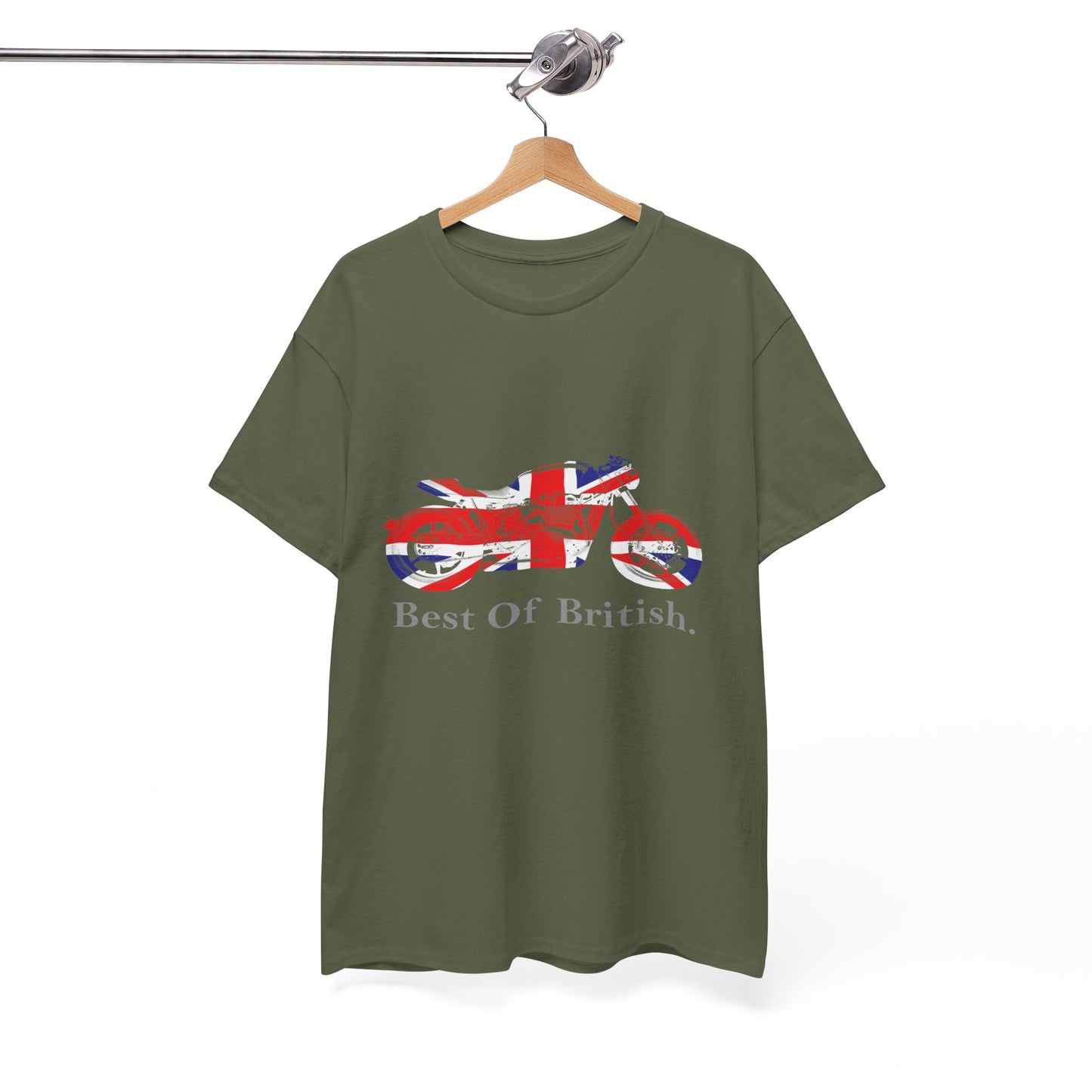 Best of British Biker T-Shirt - Wear Your Pride on the Open Road