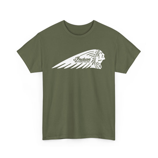 Indian Motorcycles Shirt | Gildan® 5000 Heavy Cotton™, Stylish Comfort for Bikers