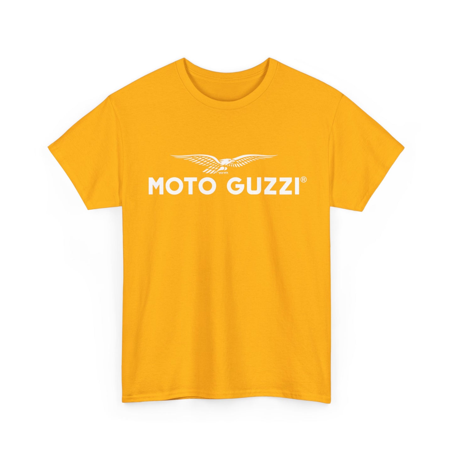 Moto Guzzi Heavy Cotton Logo Tee: Stylish, Durable, and Comfortable