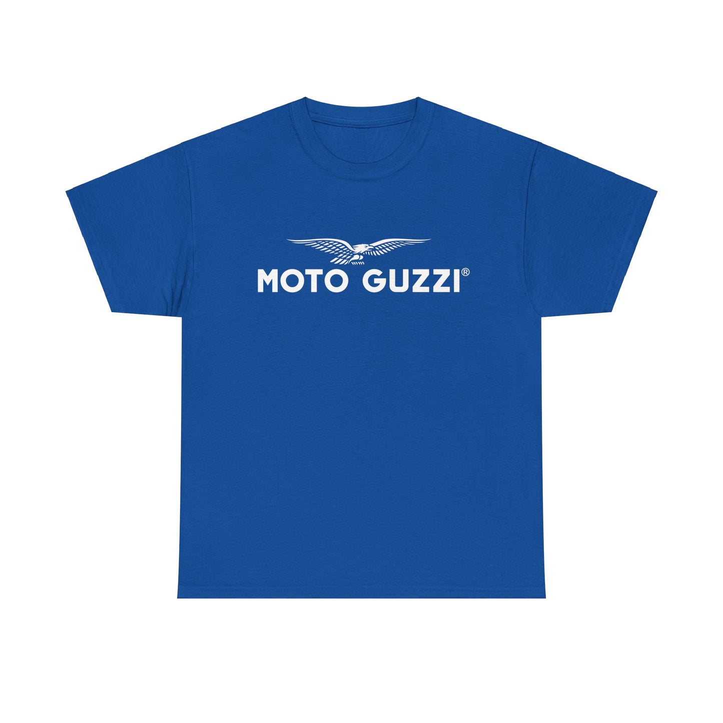 Moto Guzzi Heavy Cotton Logo Tee: Stylish, Durable, and Comfortable