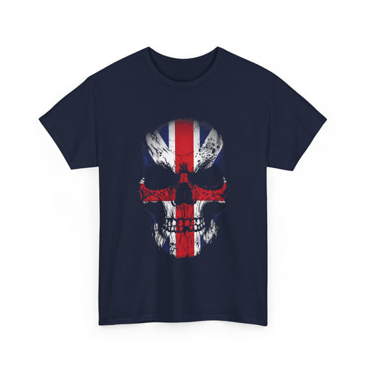 UK Skull Flag: Edgy Style T-Shirt