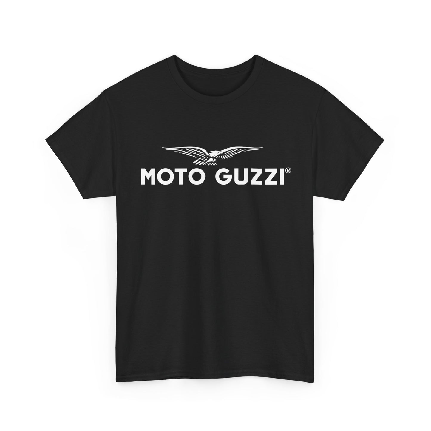 Moto Guzzi Heavy Cotton Logo Tee: Stylish, Durable, and Comfortable