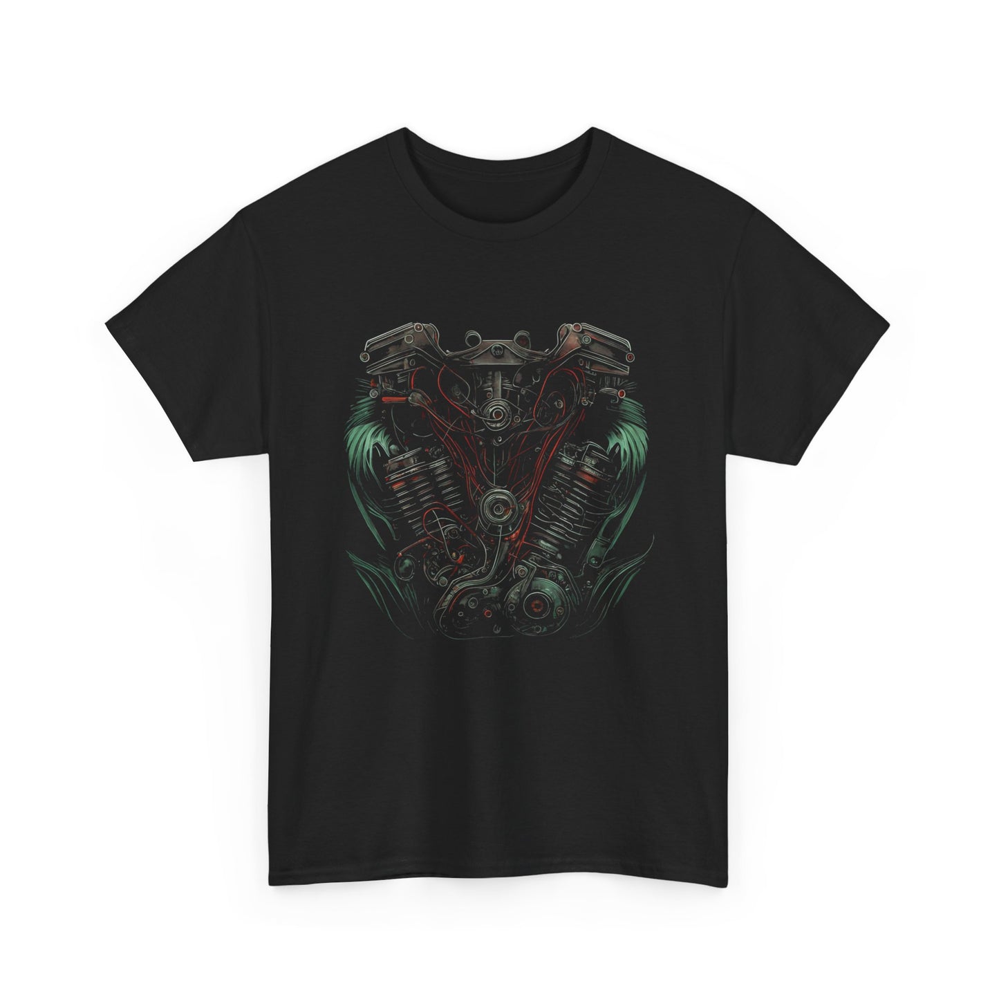 Steam Punk V-Twin Engine Classic Tee