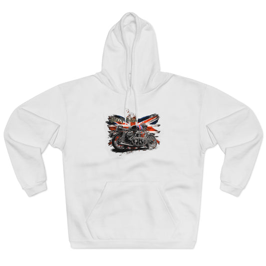 Classic Best Of British Biker Pullover Hoodie