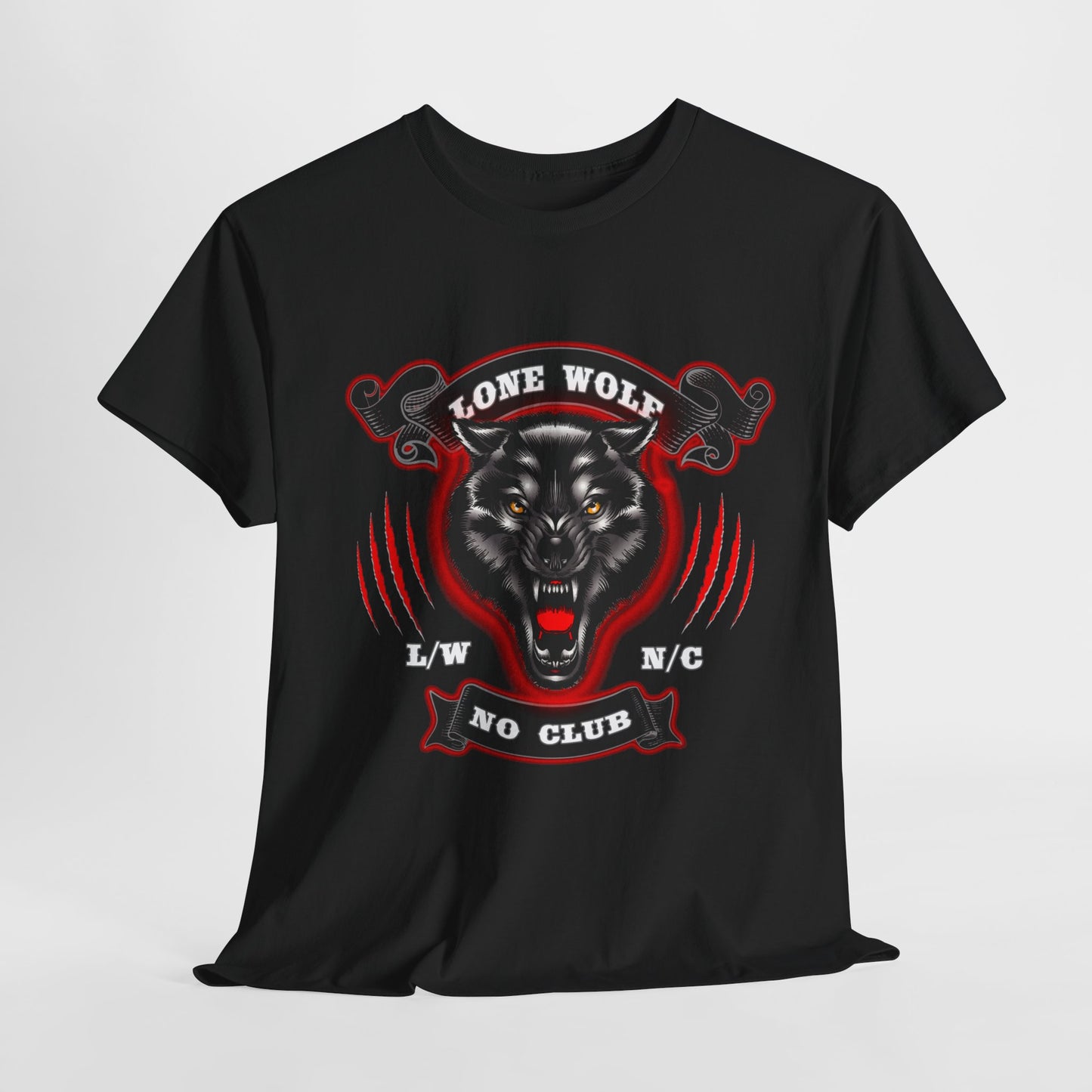 Lone Wolf, No Club Classic Tee