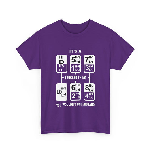 It's A Trucker Thing... Classic Tee - Gildan® 5000 Heavy Cotton™, Perfect for Trucking Fans