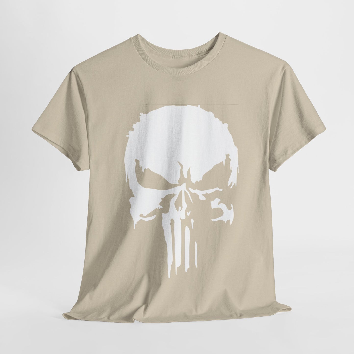 Edgy & Fierce: The Punisher Skull Tee | Gildan® 5000 Heavy Cotton™ - Classic Midweight Fabric for Comfort