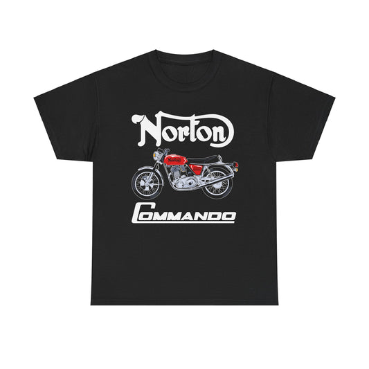 Norton Commando T-Shirt: Classic Fit with Gildan® 5000 Heavy Cotton™