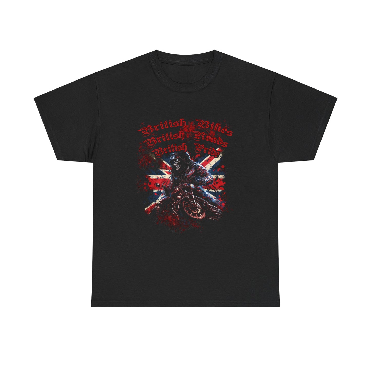 Classic British Bikes, British Roads, British Pride T-Shirt