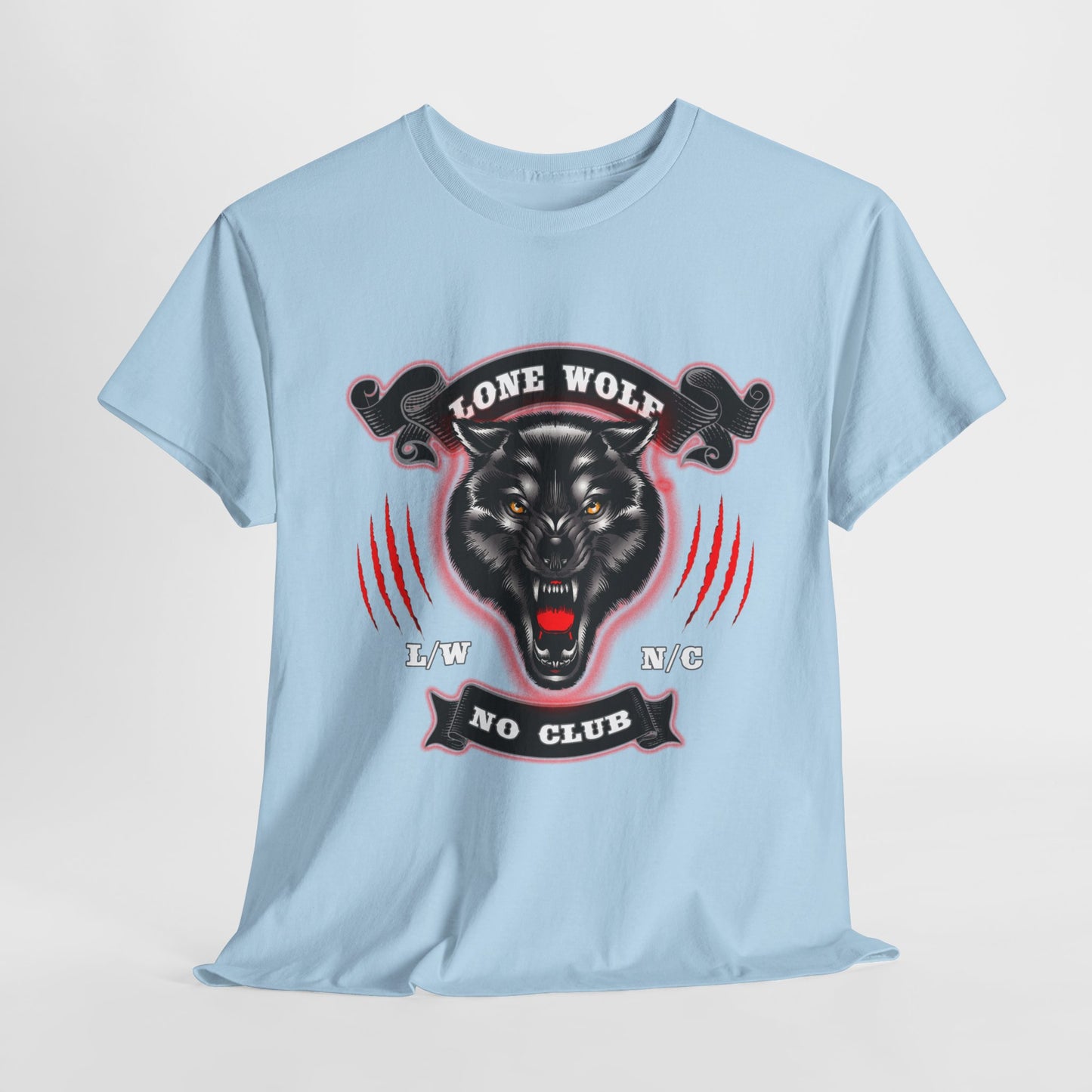 Lone Wolf, No Club Classic Tee