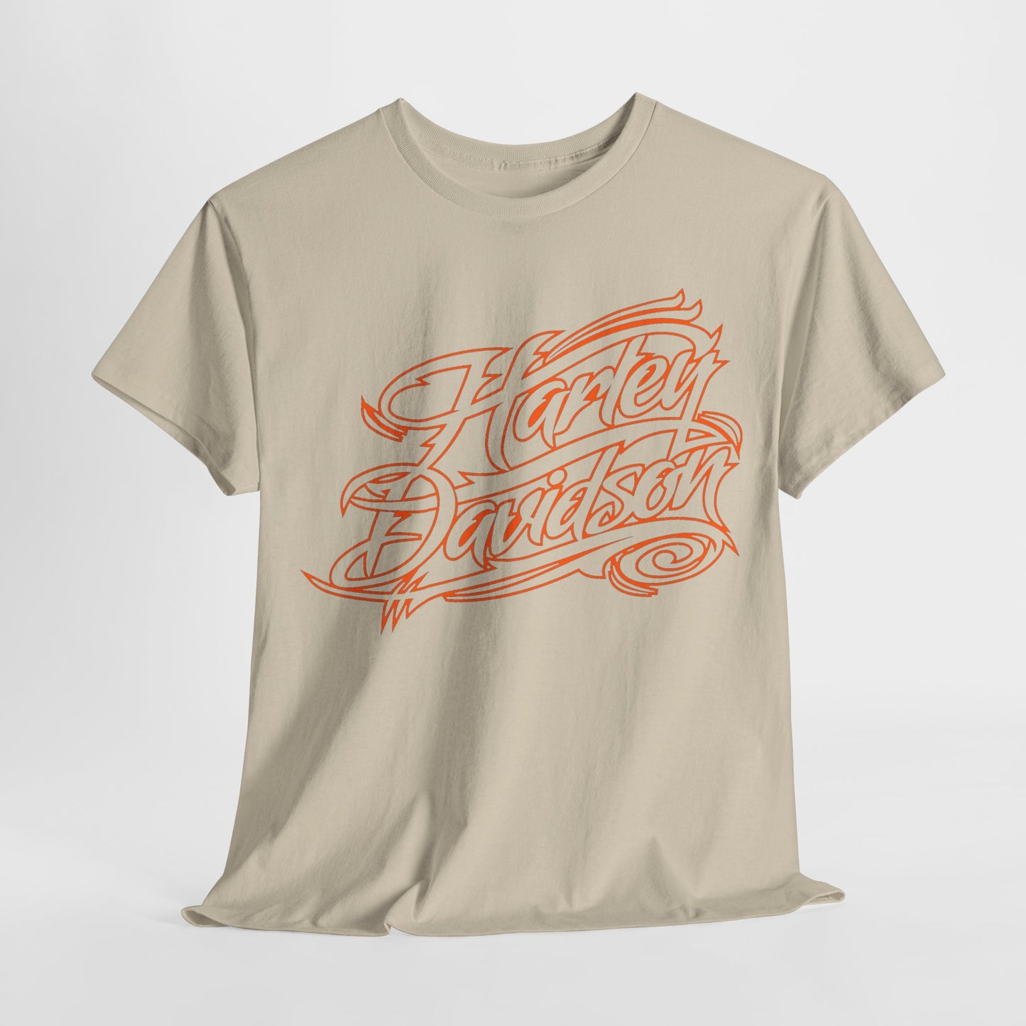 Harley Davidson Classic Fit Tee: Stylish Heavy Cotton Comfort