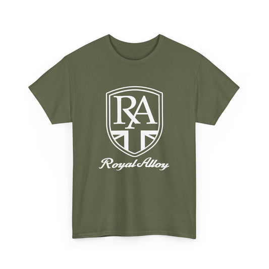 Sleek & Durable: Royal Alloy Scooter Tee in Heavy Cotton