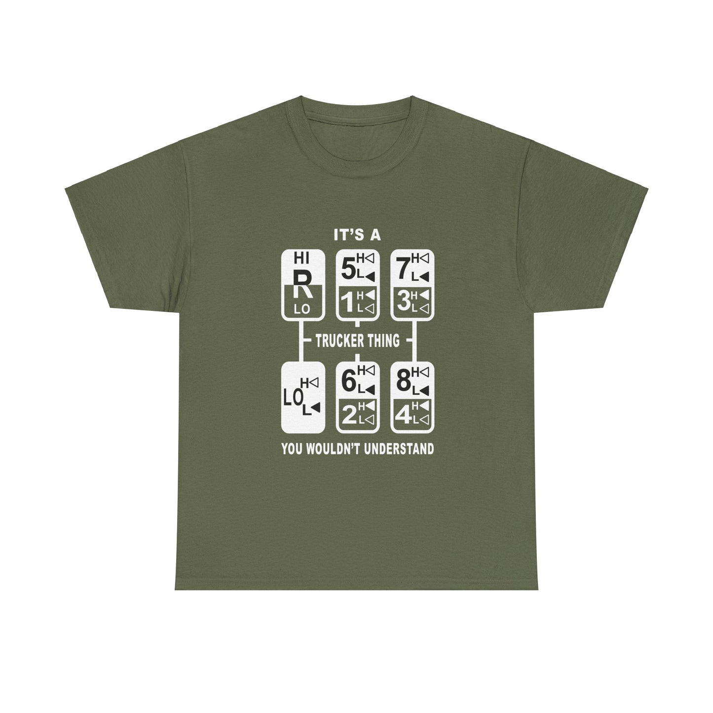 It's A Trucker Thing... Classic Tee - Gildan® 5000 Heavy Cotton™, Perfect for Trucking Fans