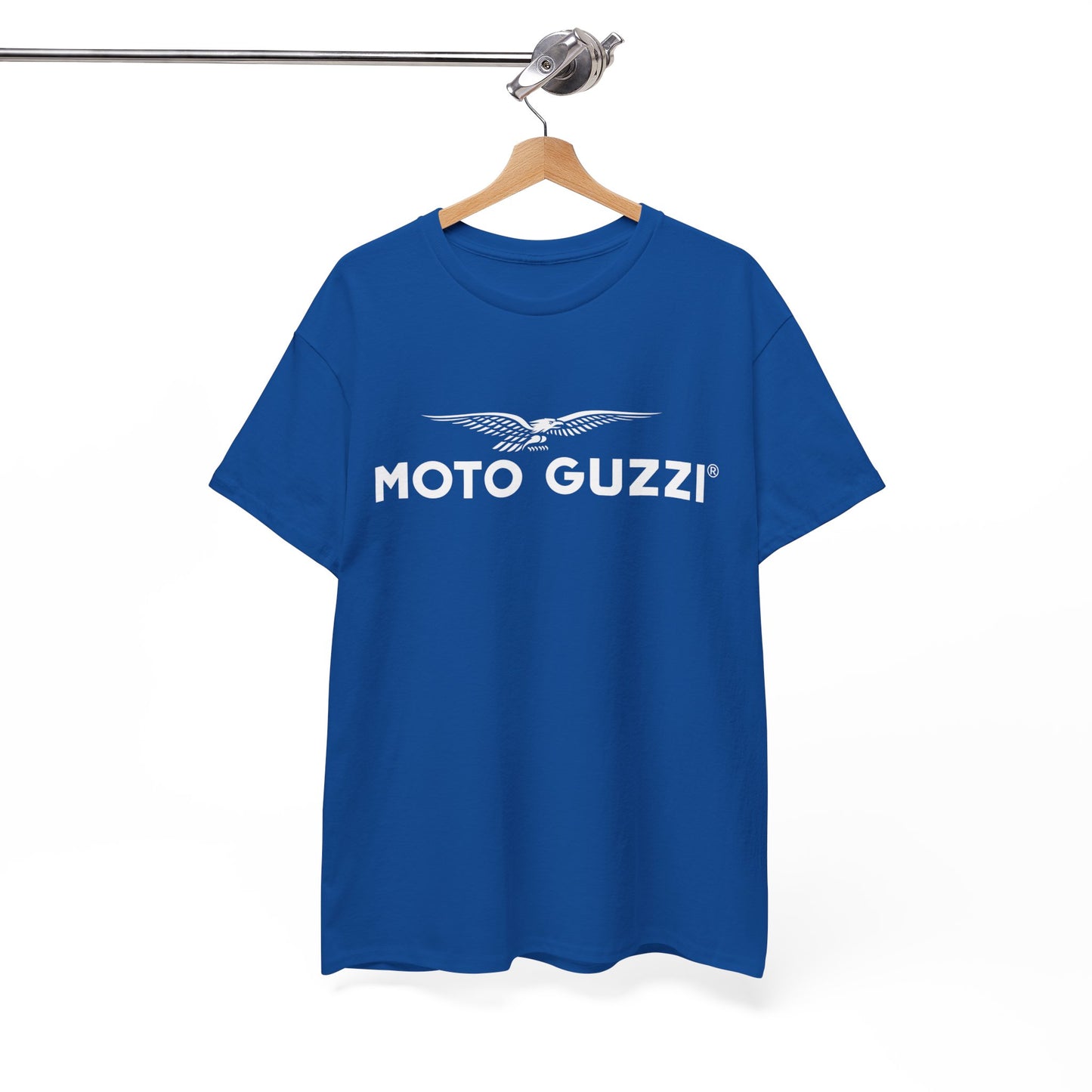 Moto Guzzi Heavy Cotton Logo Tee: Stylish, Durable, and Comfortable