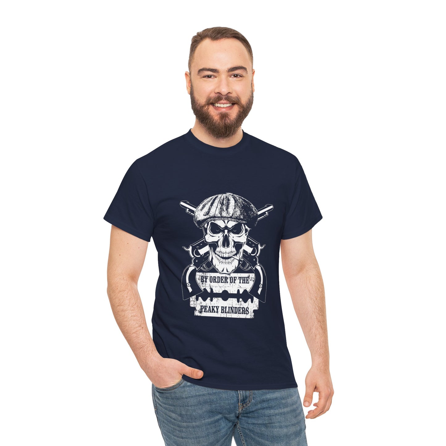 Peaky Blinders, By Order of T-Shirt | Gildan® 5000 Heavy Cotton™, Perfect for Biker Style