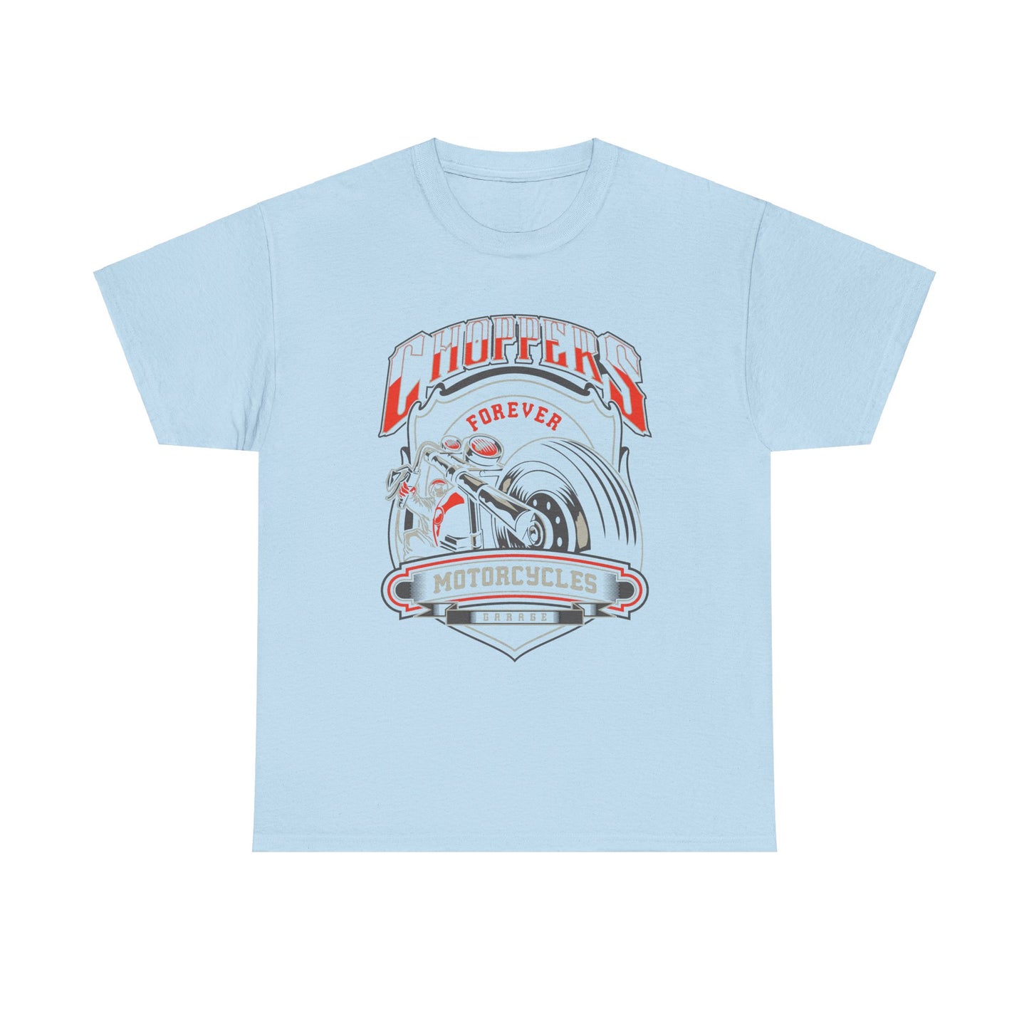 Choppers Forever Motorcycle T-Shirt - Quality Print, Classic Biker Fit
