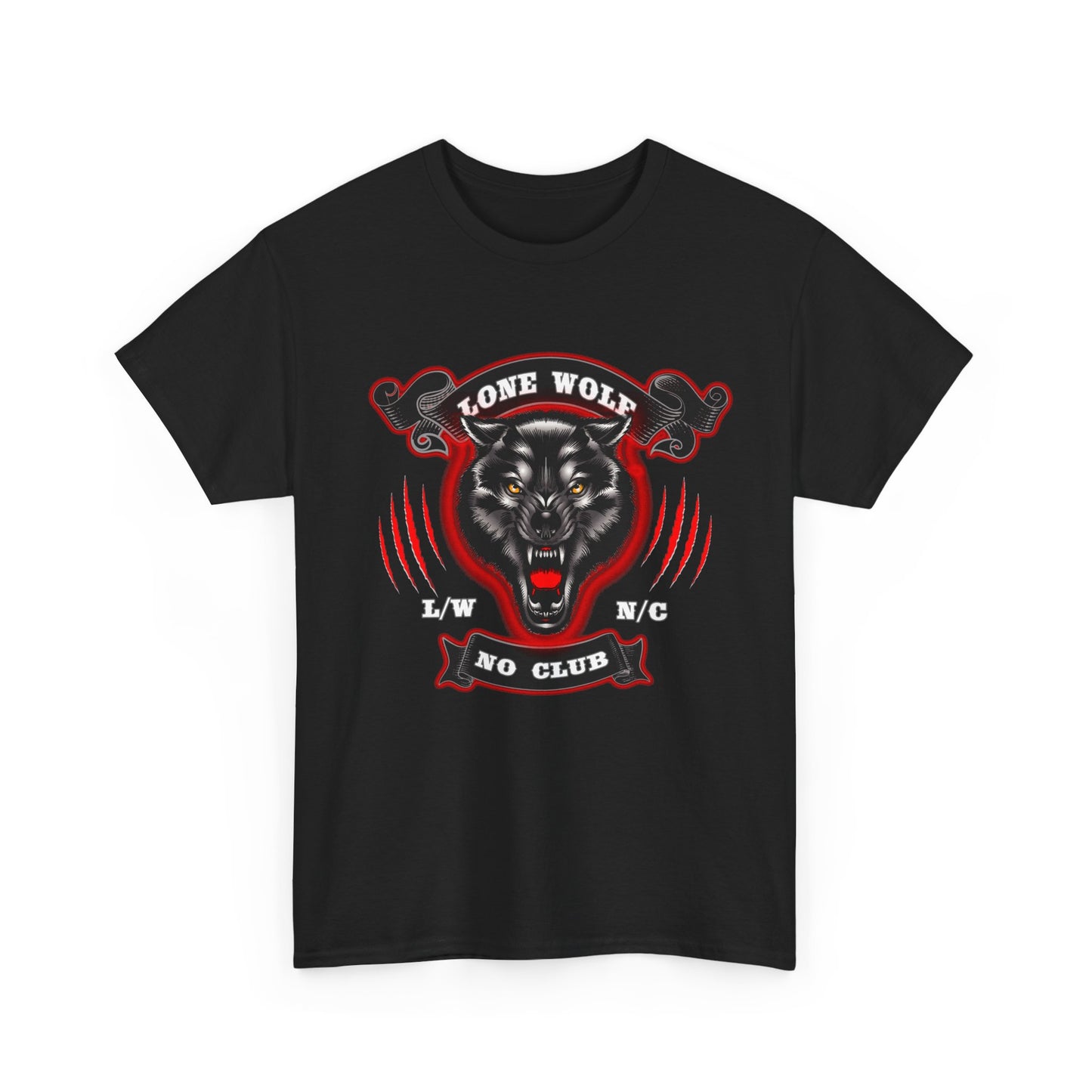 Lone Wolf, No Club Classic Tee