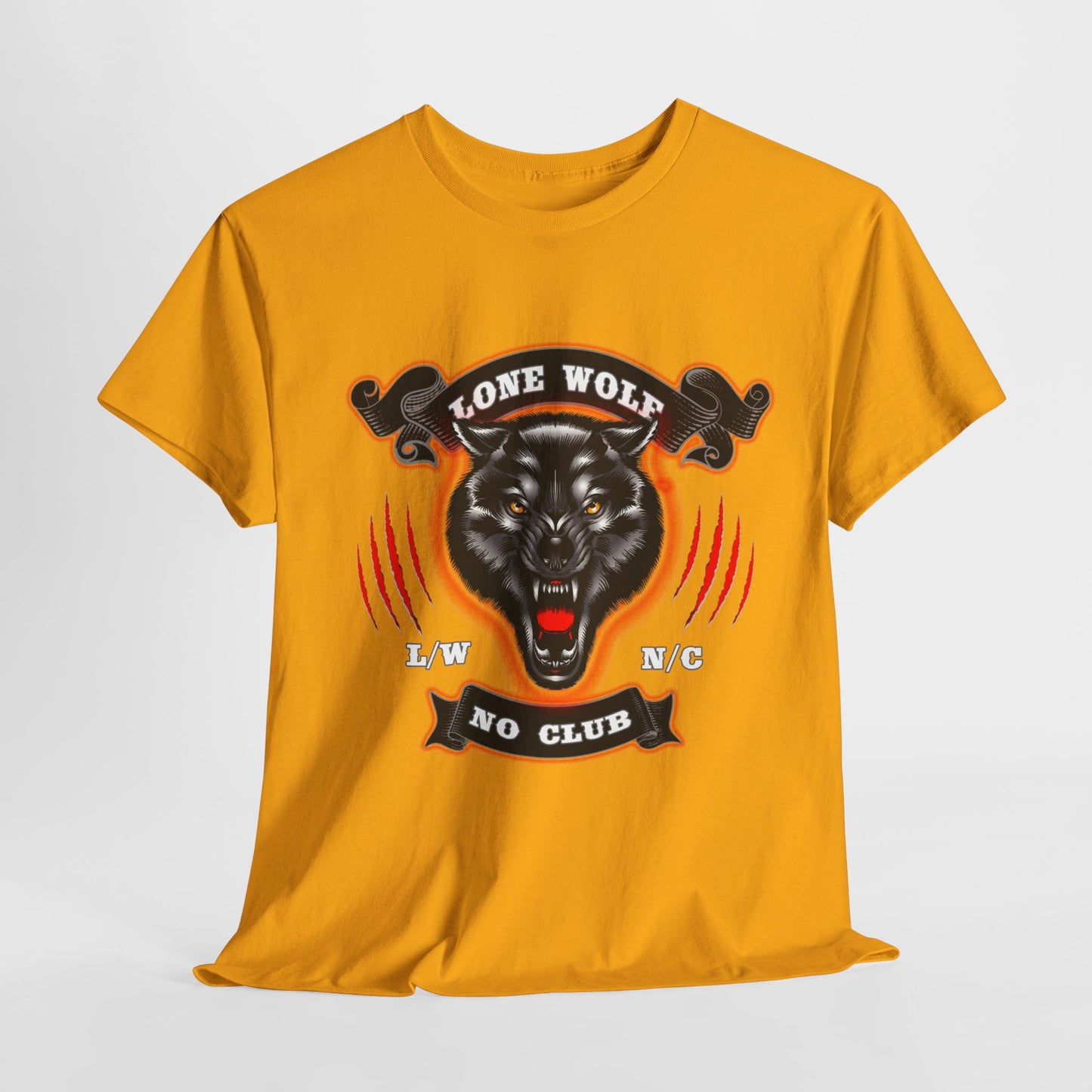 Lone Wolf, No Club Classic Tee