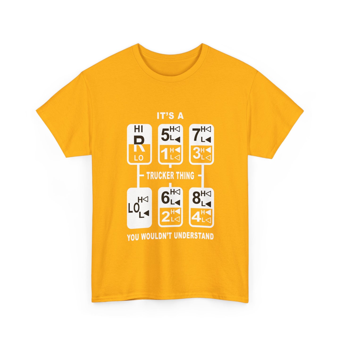 It's A Trucker Thing... Classic Tee - Gildan® 5000 Heavy Cotton™, Perfect for Trucking Fans